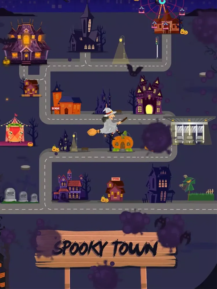 Ảnh chụp màn hình của Halloween City: Dragon Plane iPad 